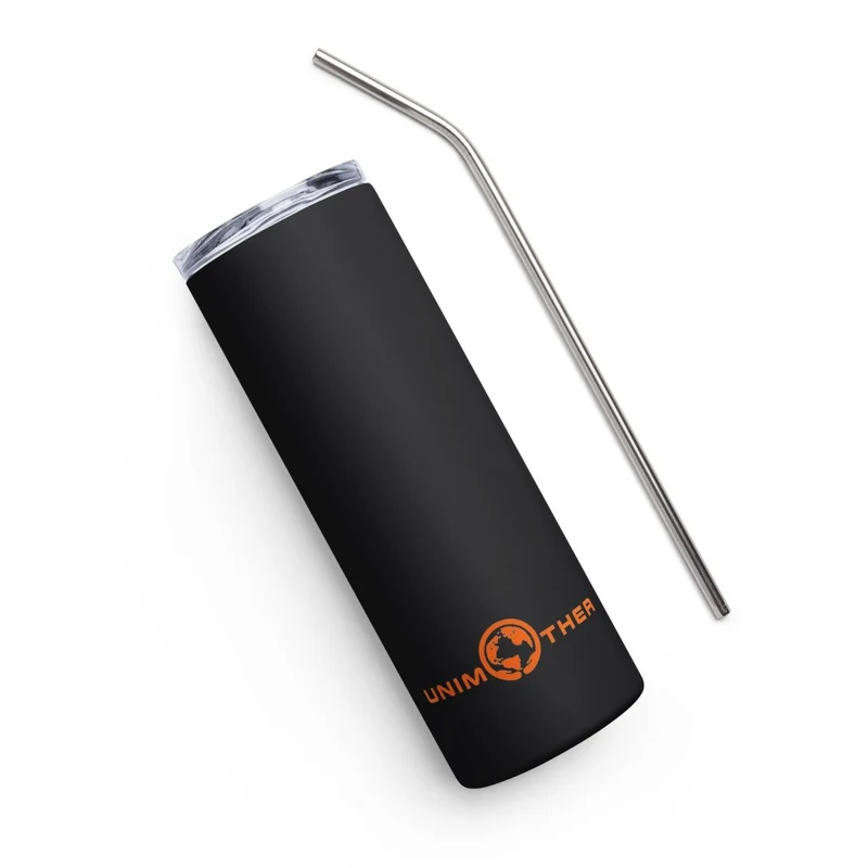 Schwaarz Unimother Edelstahl Tumbler