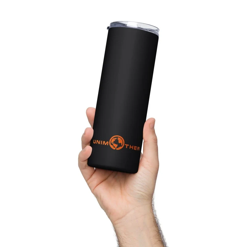 Schwaarz Unimother Edelstahl Tumbler