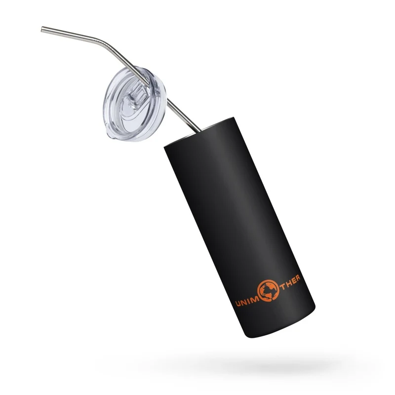 Schwaarz Unimother Edelstahl Tumbler