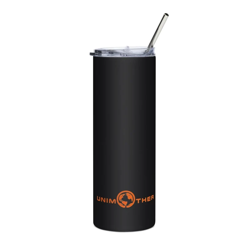 Schwaarz Unimother Edelstahl Tumbler