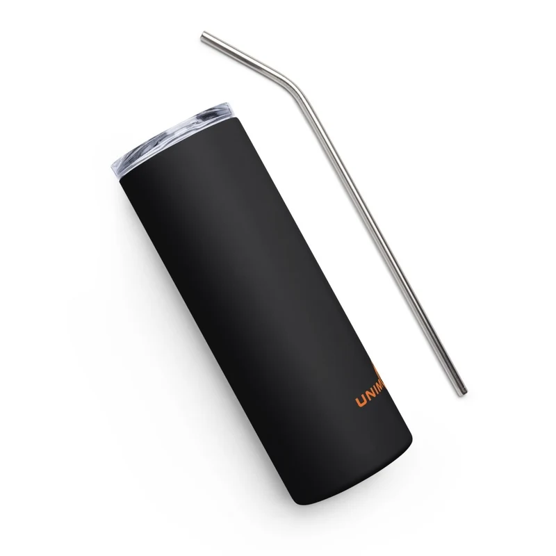 Schwaarz Unimother Edelstahl Tumbler