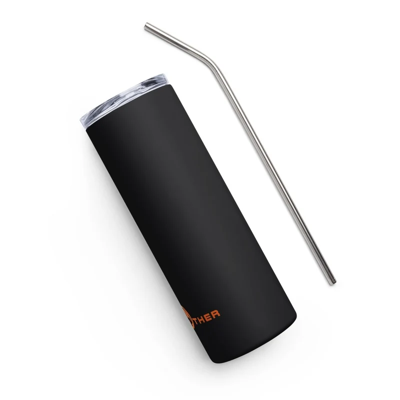 Schwaarz Unimother Edelstahl Tumbler
