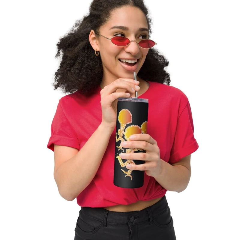 Run Forest STAINLESS Steel Tumbler