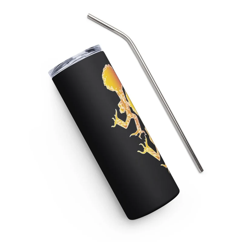 Run Forest STAINLESS Steel Tumbler