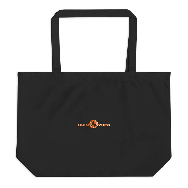 Schwaarz Unimother Grouss 100% Bio Koteng Tote Bag