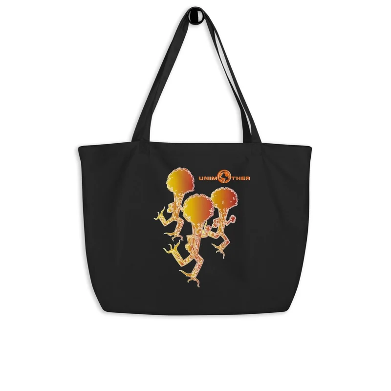 Run Bësch grouss 100% Bio Koteng Tote Bag