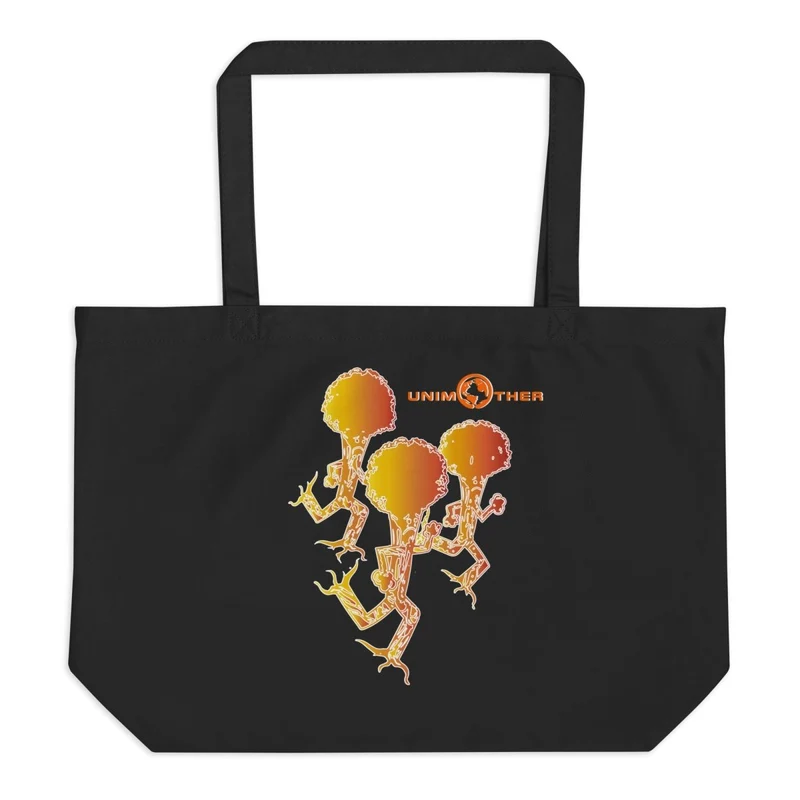 Run Bësch grouss 100% Bio Koteng Tote Bag