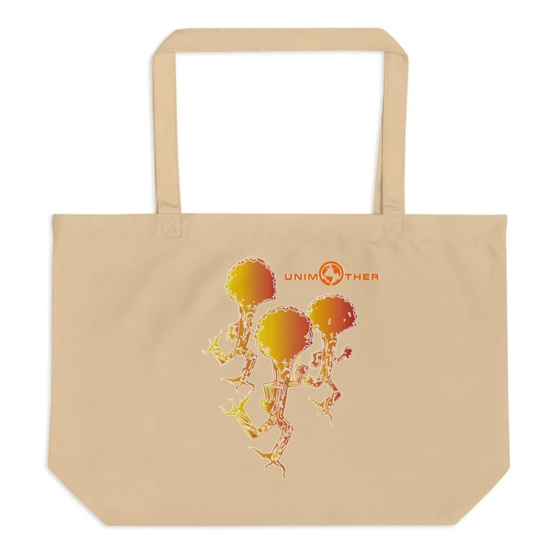 Run Bësch grouss 100% Bio Koteng Tote Bag
