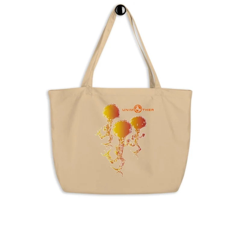 Run Bësch grouss 100% Bio Koteng Tote Bag