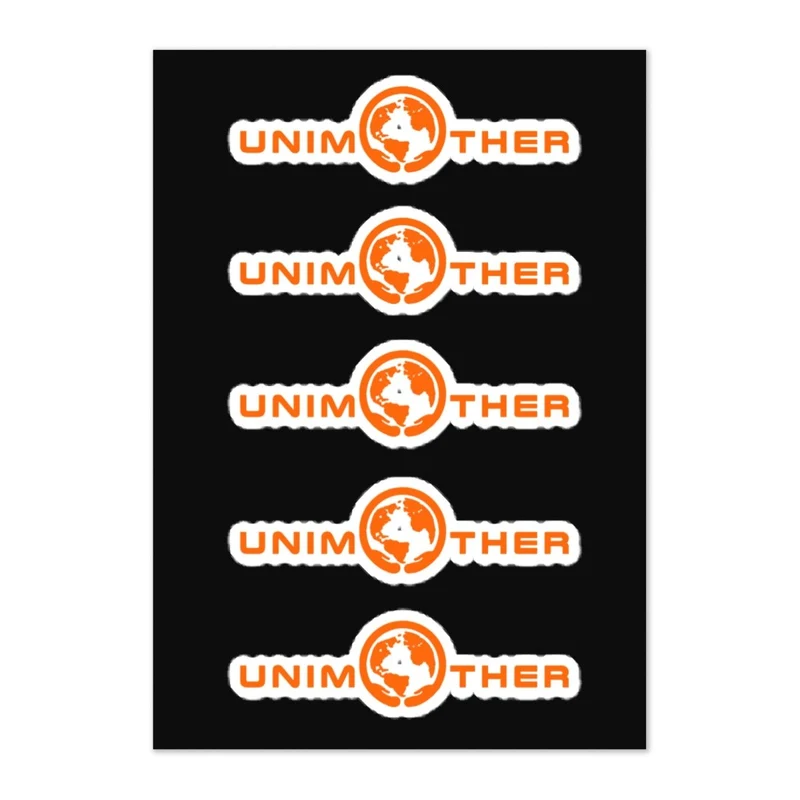 5x Unimother Sticker Blat