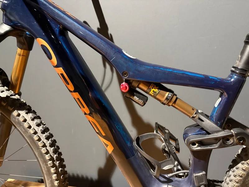 Orbea Rise M10 Coal Blue - Red Gold | Gebrauchtrad | M