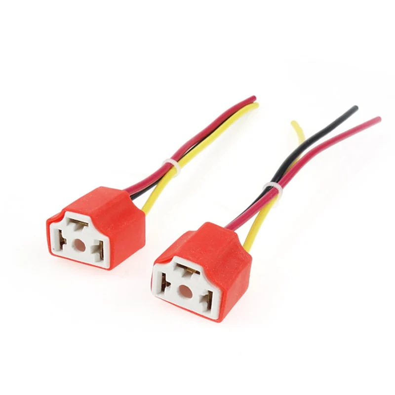 H4 Lampenfassungen aus Keramik / 2er Pack