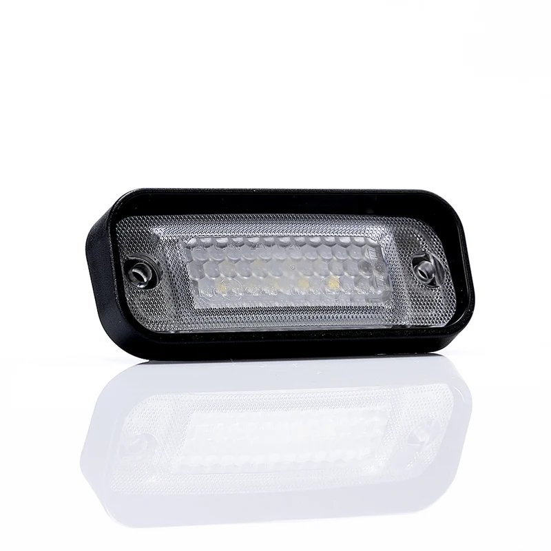 Versenkte LED-Kennzeichenleuchte