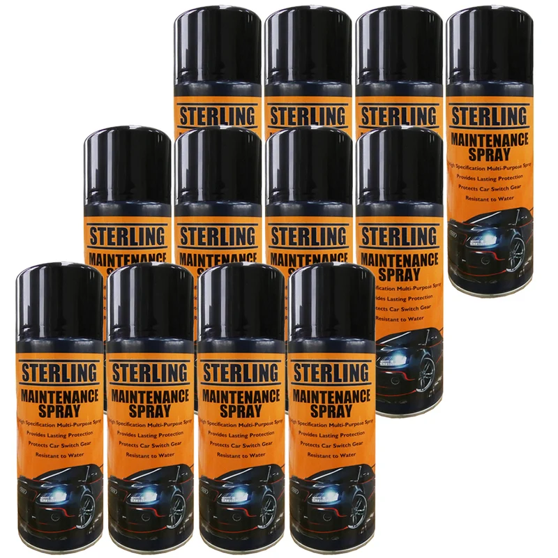 Wartungsspray Öl / WD40 Alternative / 12er Pack