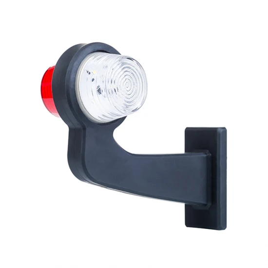 Old School dänische LED-Umrissleuchten / rote und klare Linse