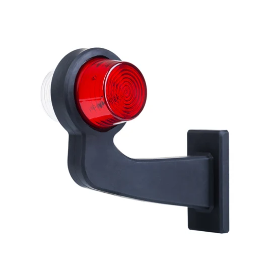 Old School dänische LED-Umrissleuchten / rote und klare Linse