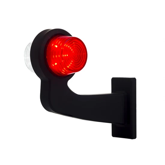 Old School dänische LED-Umrissleuchten / rote und klare Linse