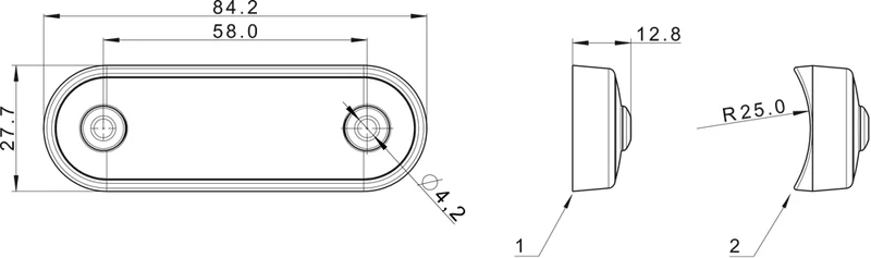 Premium-LED-Markierungsleuchte für Truck Bars & Frontschutzbügel