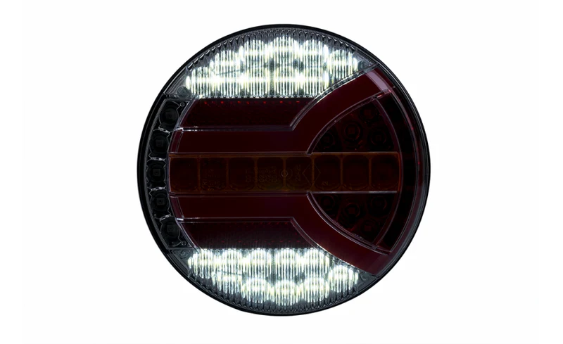LED-Anhängerlampe mit dynamischem Blinker - 5 Funktionen