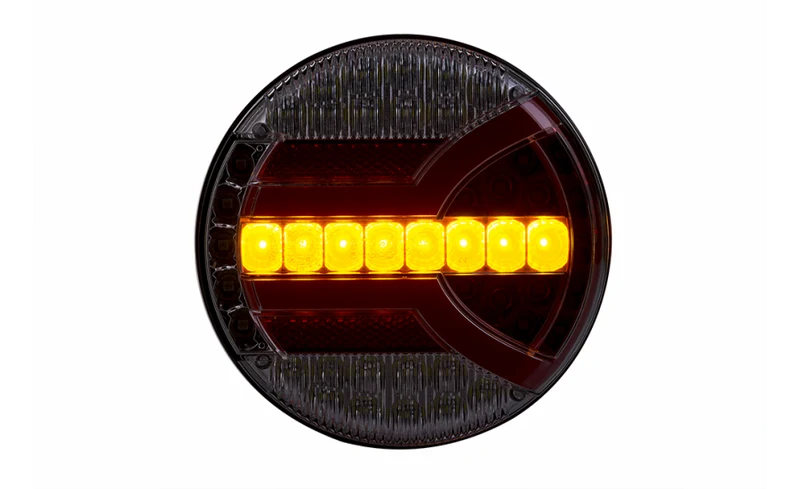 LED-Anhängerlampe mit dynamischem Blinker - 5 Funktionen