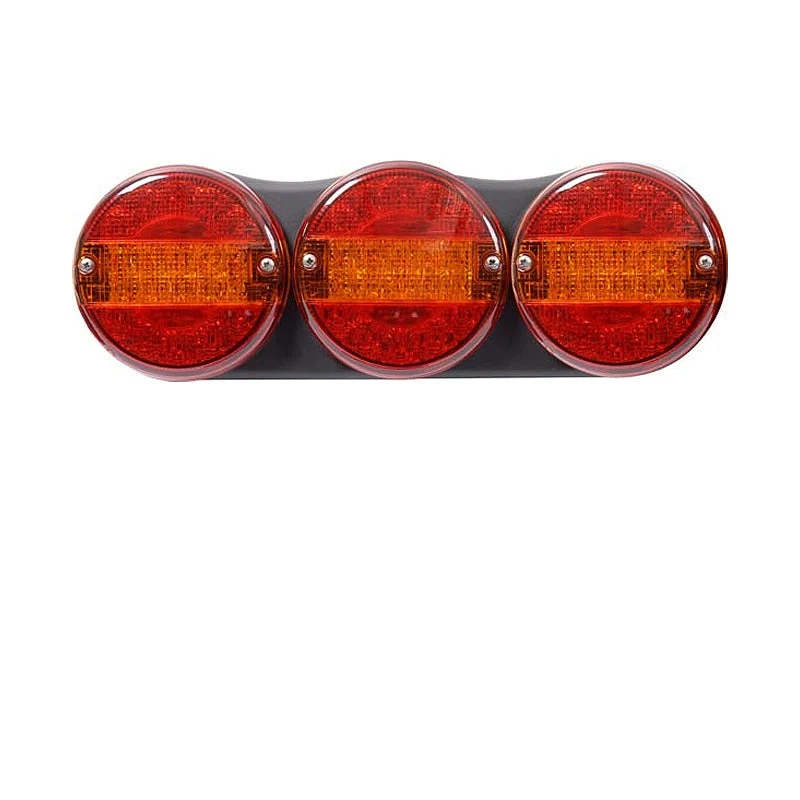 Britax LED-Anhängerlampen-Set / 3 x Burger-Leuchten und Gehäuse