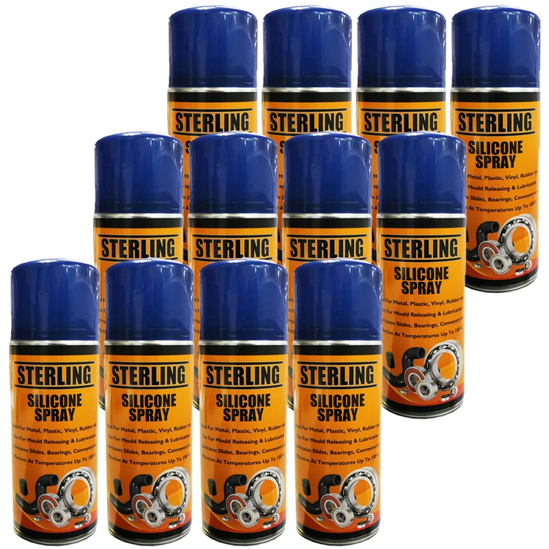Silikon-Fettspray-Aerosol 400 ml - Schachtel mit 12 Dosen