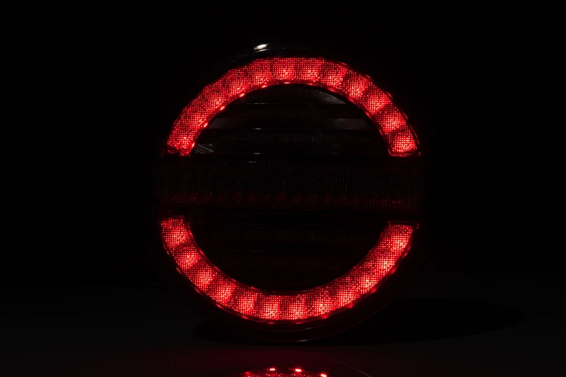Fristom Runde Anhängerlampe im Hamburger-Stil mit dynamischer Anzeige