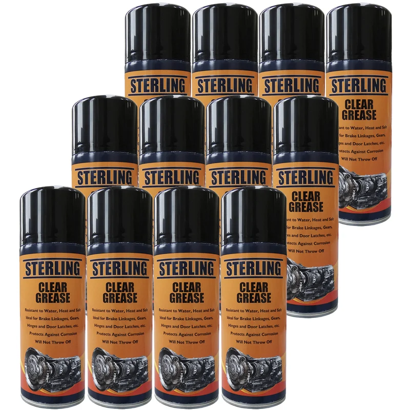 Klares Fett 400 ml – Packung mit 12
