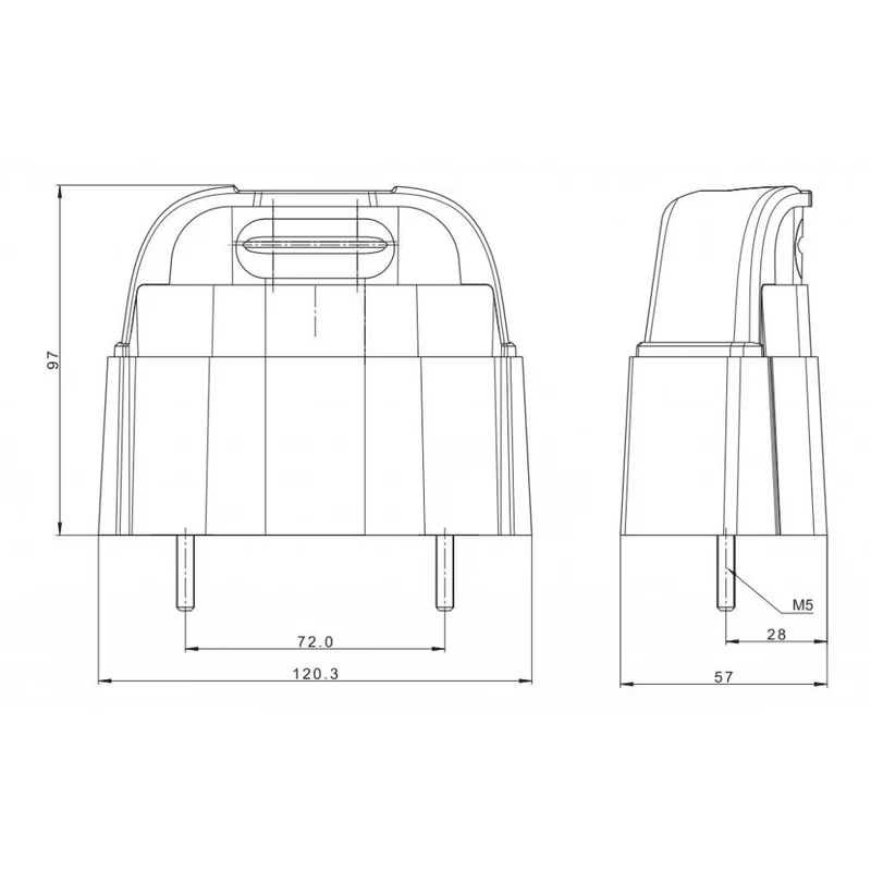 LED-Kennzeichenbeleuchtung groß