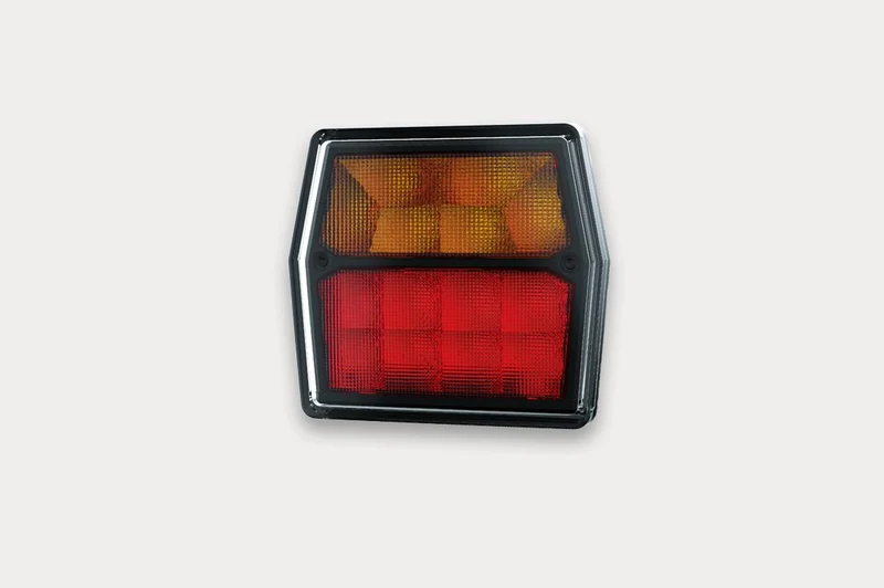 Fristom FT-222 Kleine 12-V-LED-Anhängerleuchte mit Brems-, Rück- und Blinker