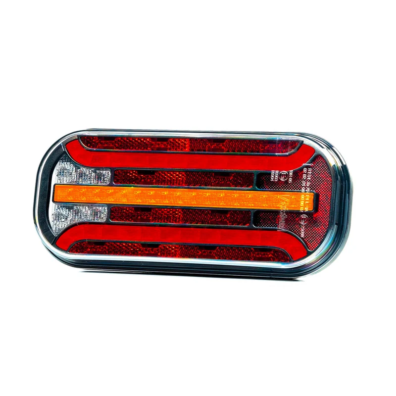LED-Anhängerleuchte mit progressiver Anzeige / 6 Funktionen / 214 mm
