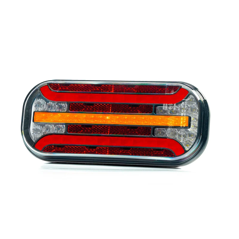 LED-Anhängerleuchte mit progressiver Anzeige / 6 Funktionen / 214 mm