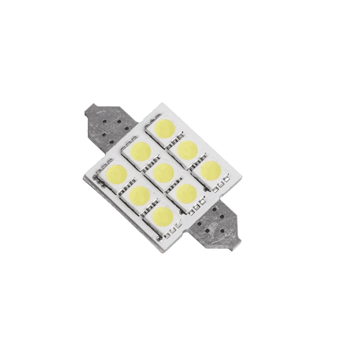 12 V Soffitte 39 mm 9 x LEDs ersetzt 239/272, 2er-Pack