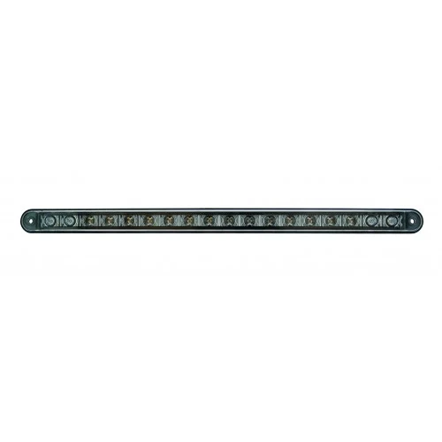 Kompakte LED-Streifen-Kombinationsrückleuchte - Schwarz 12 V 380 mm / LED-Autolampen