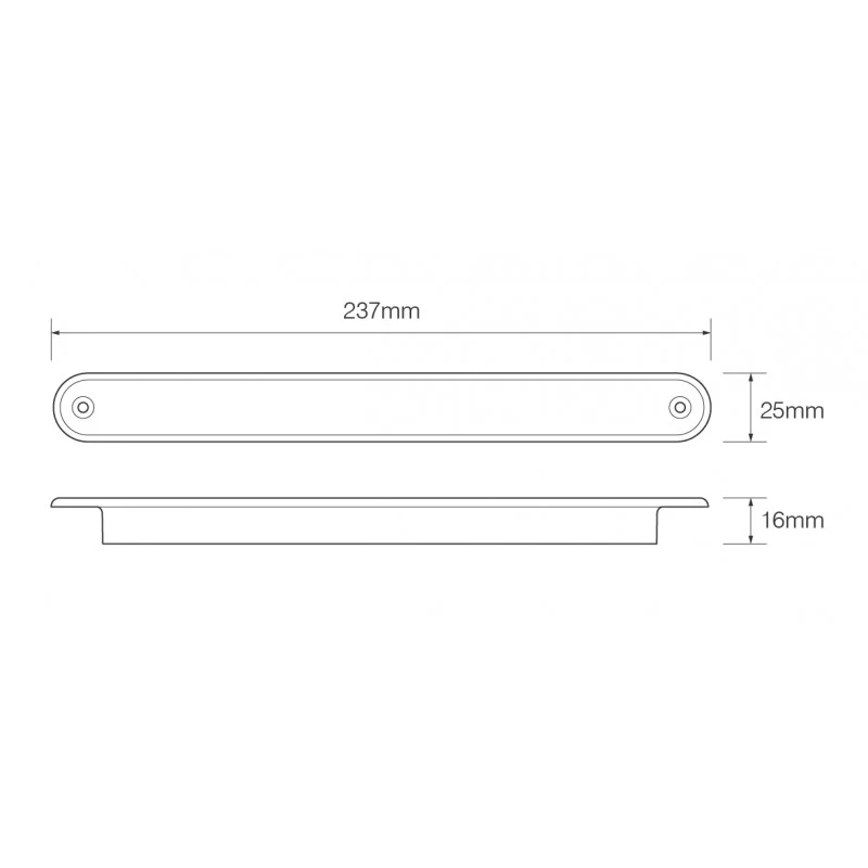 12-V-Brems-, Rück- und Blinkerleuchte mit dunkler Linse / 235BSTI12 LED-Autolampen