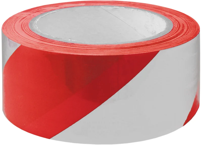 Selbstklebendes Gefahrenwarnband – Rot & Weiß