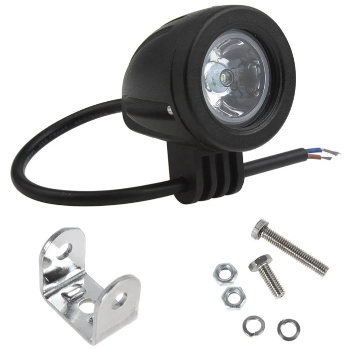 Kleine LED-Arbeitsleuchte mit Flutlicht.