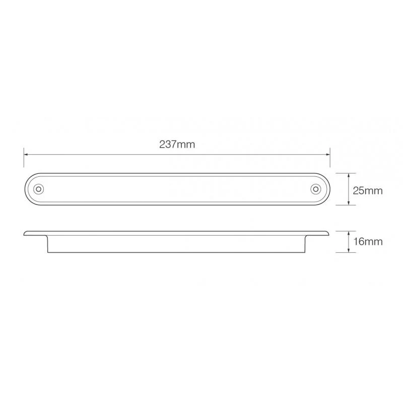 LED-Rückfahrscheinwerfer 24 V 237 mm / LED-Autolampen
