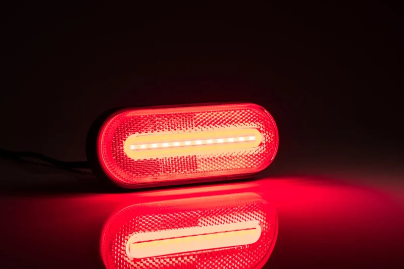 Fristom Rotes Rückmarkierungslicht mit LED-Streifen