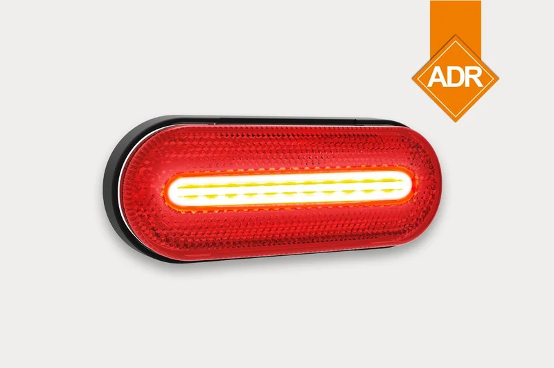 Fristom Rotes Rückmarkierungslicht mit LED-Streifen