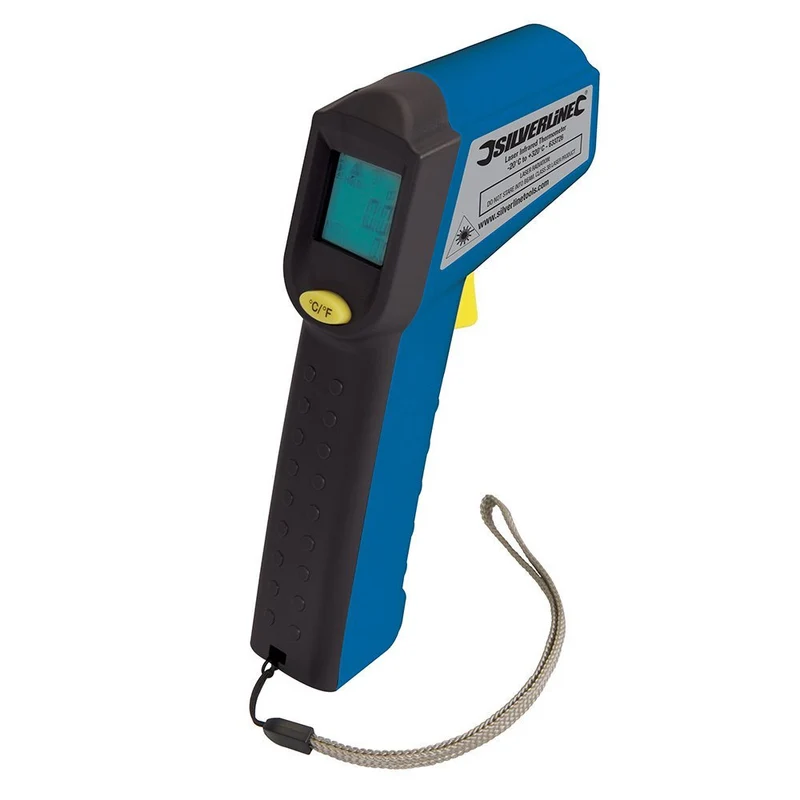 Digitales Infrarot-Thermometer mit Laser