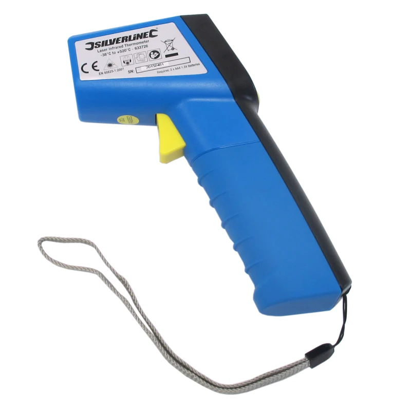 Digitales Infrarot-Thermometer mit Laser