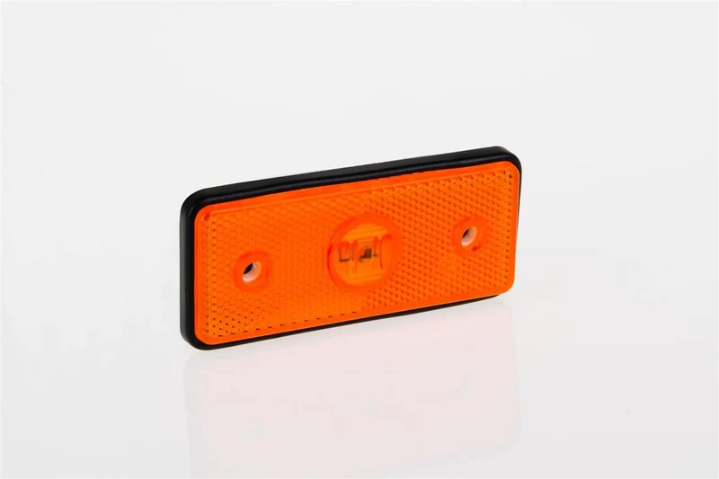 Schlanke rechteckige LED-Positionsleuchte mit Reflektor