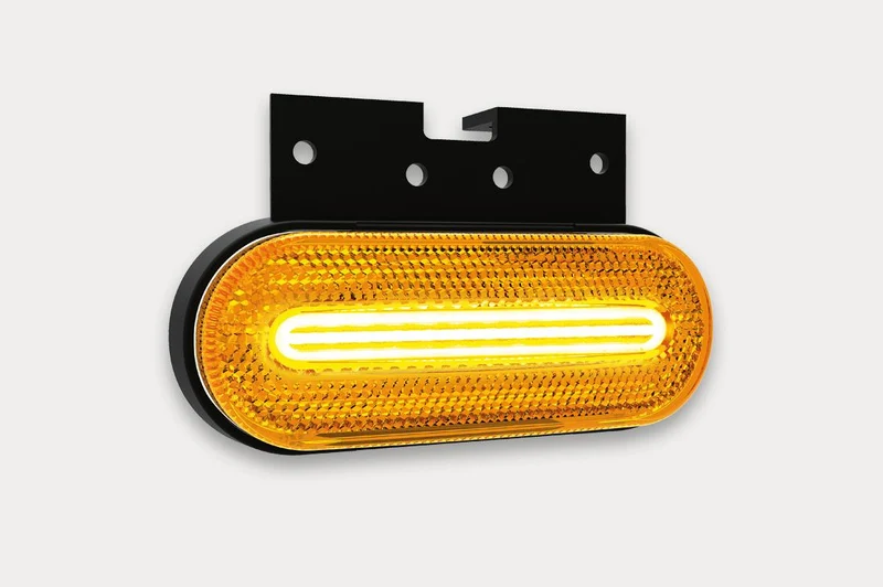 Fristom Bernsteinfarbene LED-Seitenmarkierungsleuchte mit Blinker