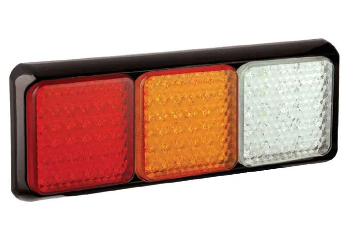 *LETZTES EXEMPLAR* Dreifach-Kombinationsleuchte – Brems-/Rück-/Blinker-/Rückfahrscheinwerfer – LED-Autolampen 100BRAWME