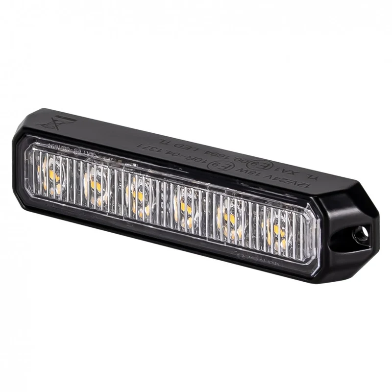 6 gelbe LED-Blitzlichter
