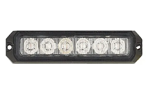 6 gelbe LED-Blitzlichter