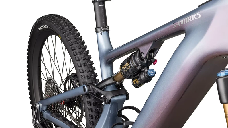 Specialized Turbo LEVO S-Works Carbon G4 Gloss Glacial Metallic / Red Pearl / Black Pearl 2026