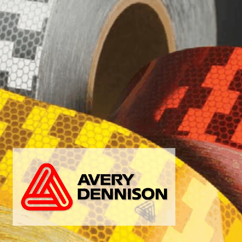 Avery Dennison Conspicuity Tape ECE 104-geprüft, 12.5 m, WEISS