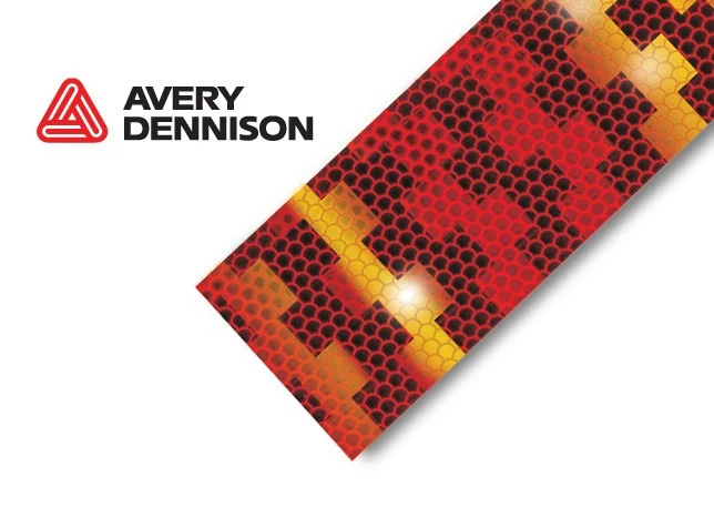 Avery Dennison Conspicuity Tape ECE 104-geprüft, 12.5 m ROT